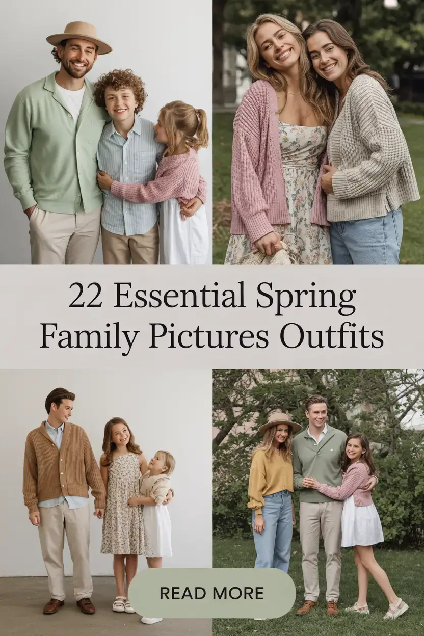 Spring Family Pictures Outfits: Fresh 2026 Ideas for Every Style