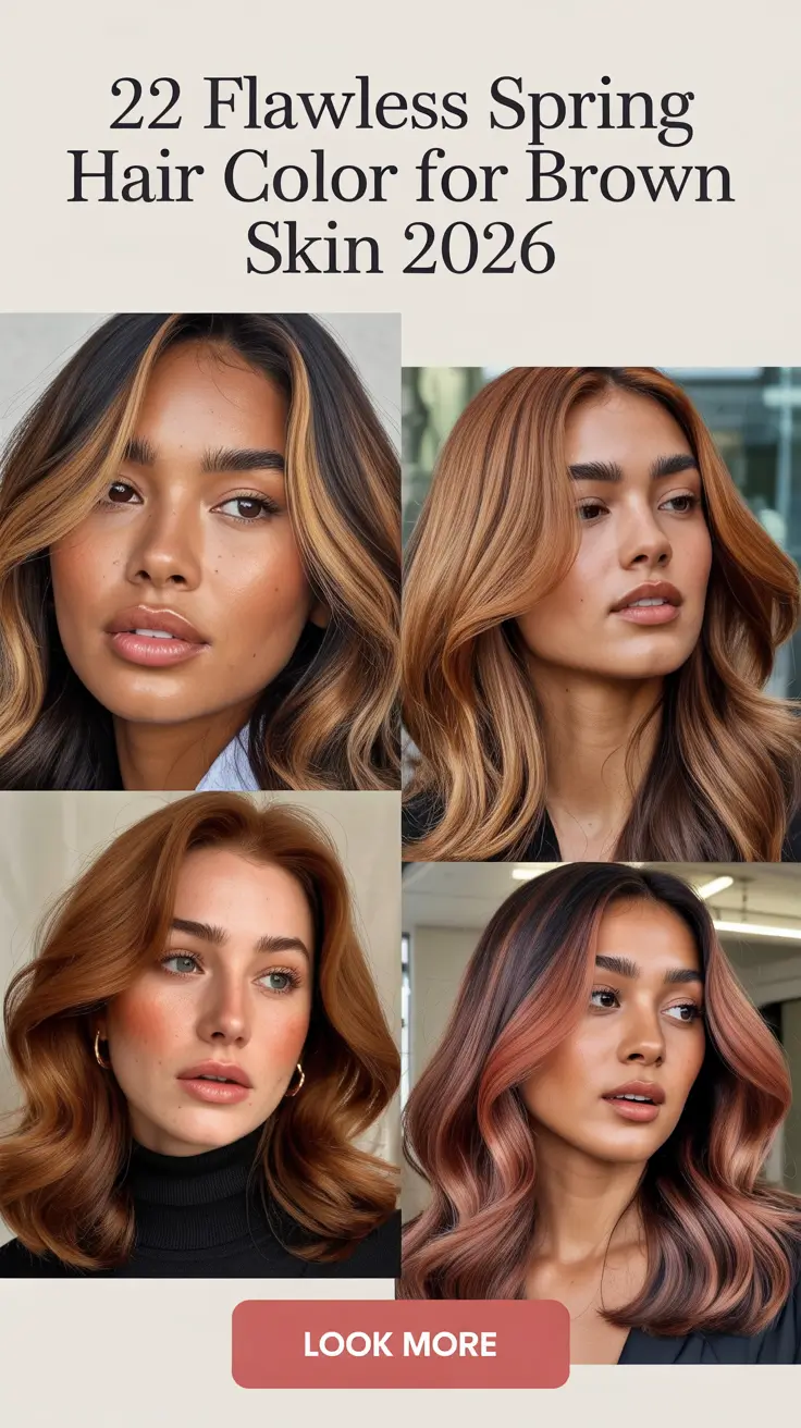 Flawless Spring Hair Color for Brown Skin 2026: Fresh Ideas for a New-Season Glow