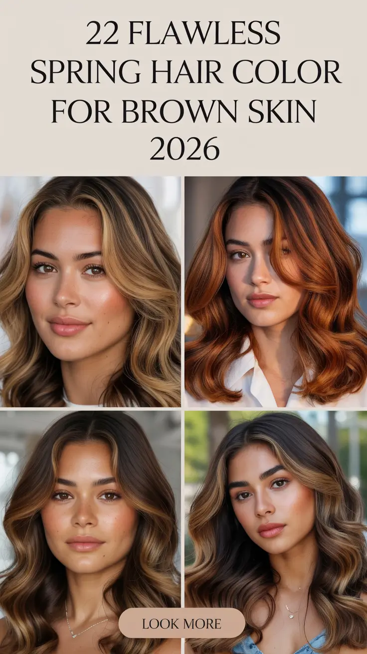 Flawless Spring Hair Color for Brown Skin 2026: Fresh Ideas for a New-Season Glow