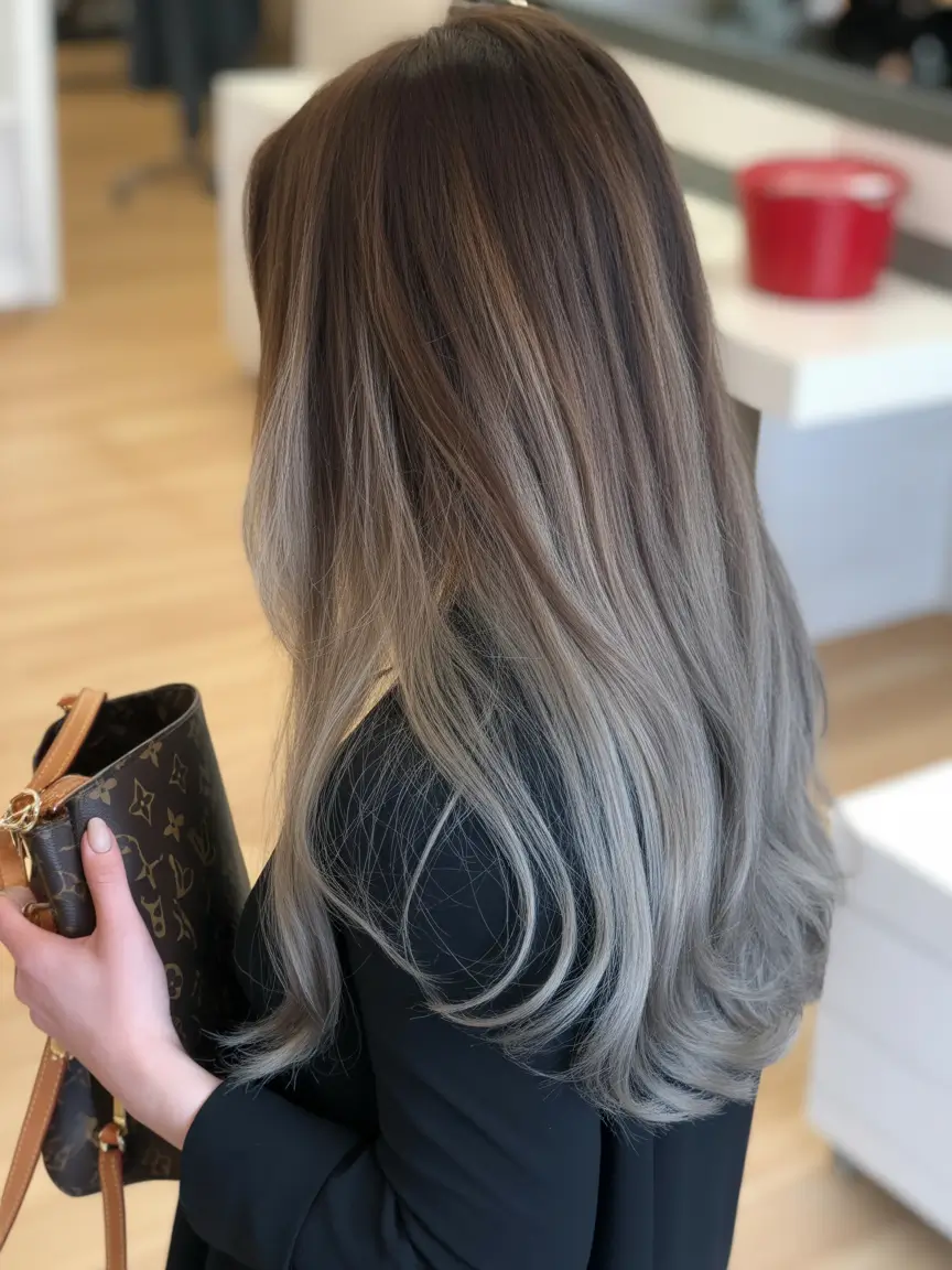 gorgeous spring hair color light skin 2026 Shadowed Mushroom Blonde With Soft Metallic Ends