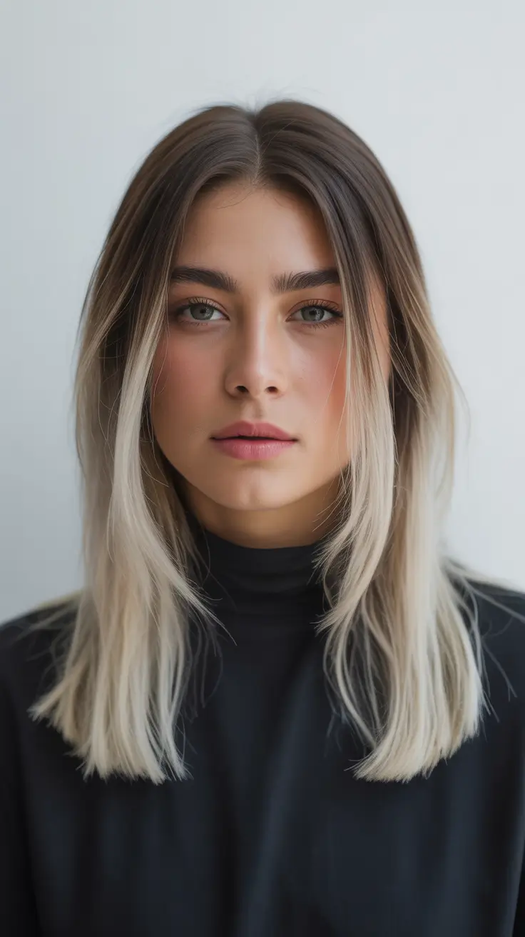 gorgeous spring hair color light skin 2026 Shadowed Brunette Melt With Brightened Edges