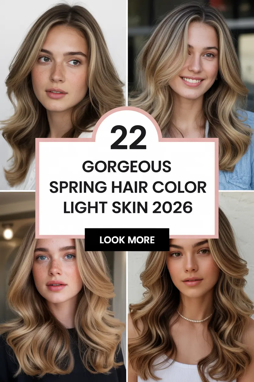 Gorgeous Spring Hair Color Light Skin 2026: Fresh Ideas for a Soft, Radiant Look