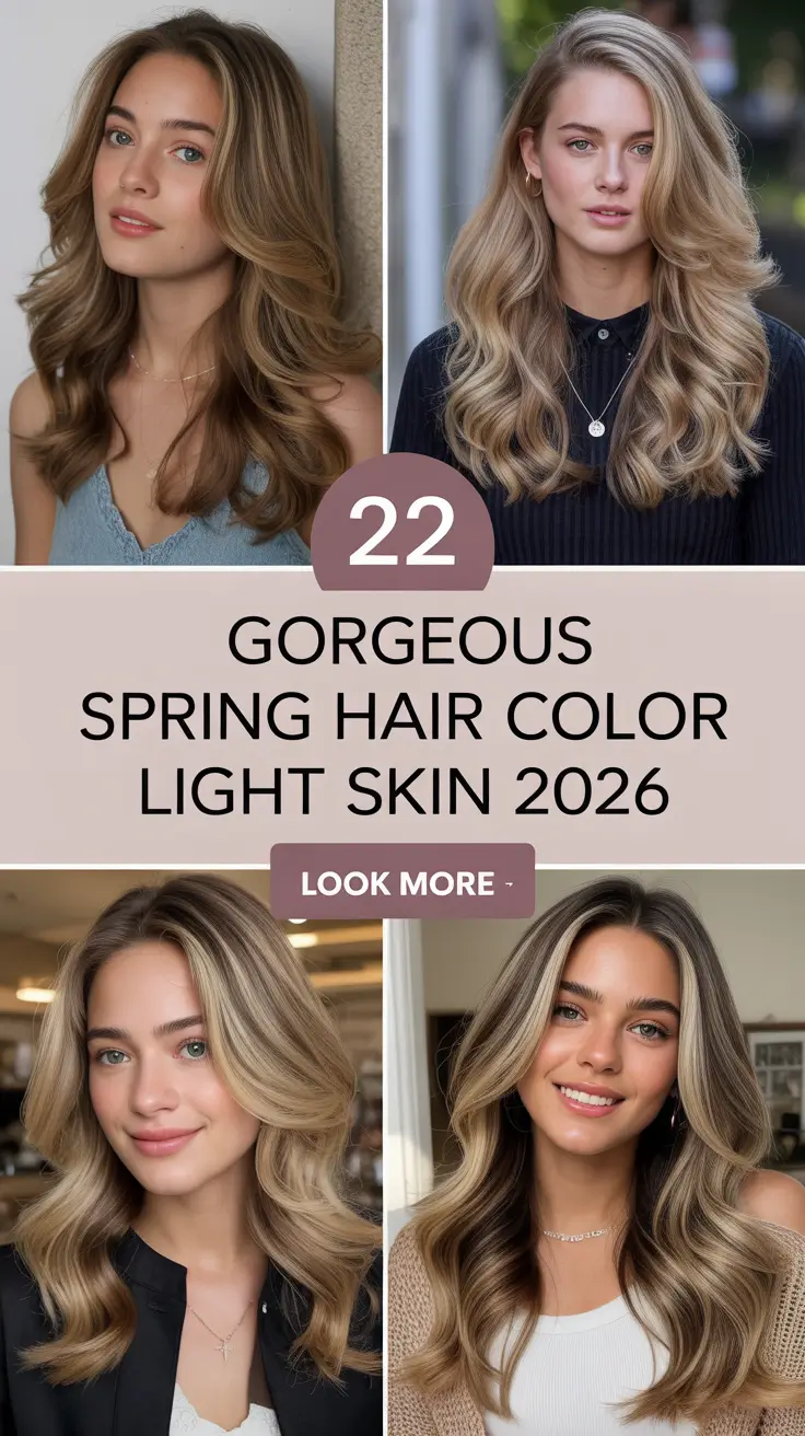 Gorgeous Spring Hair Color Light Skin 2026: Fresh Ideas for a Soft, Radiant Look