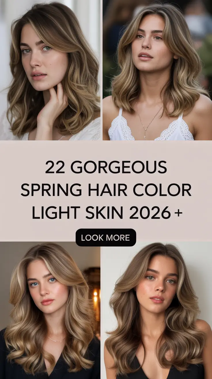 Gorgeous Spring Hair Color Light Skin 2026: Fresh Ideas for a Soft, Radiant Look