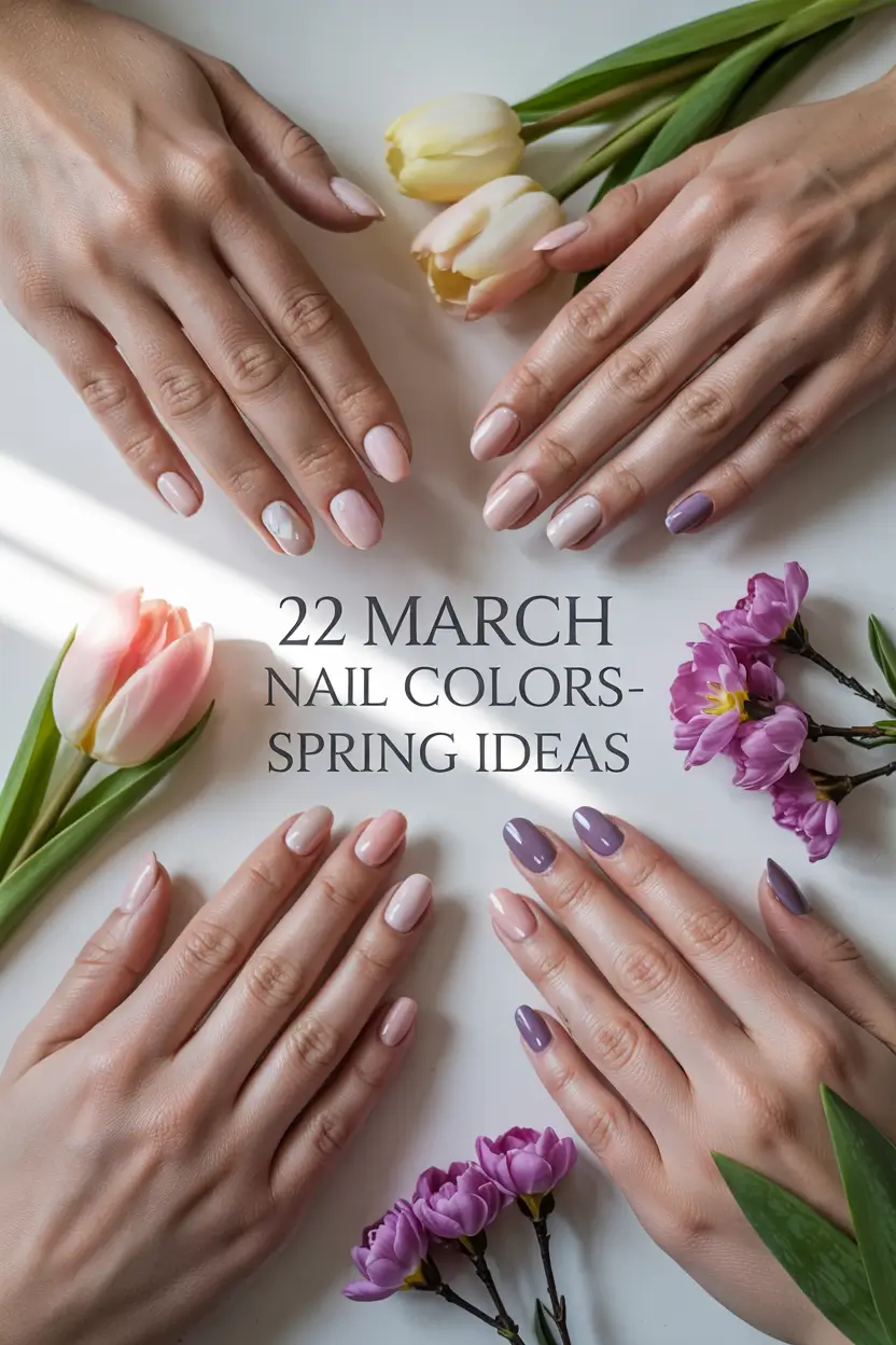 March Nail Colors – Spring Ideas 2026: Fresh Trends, Soft Pastels & Bright Inspo