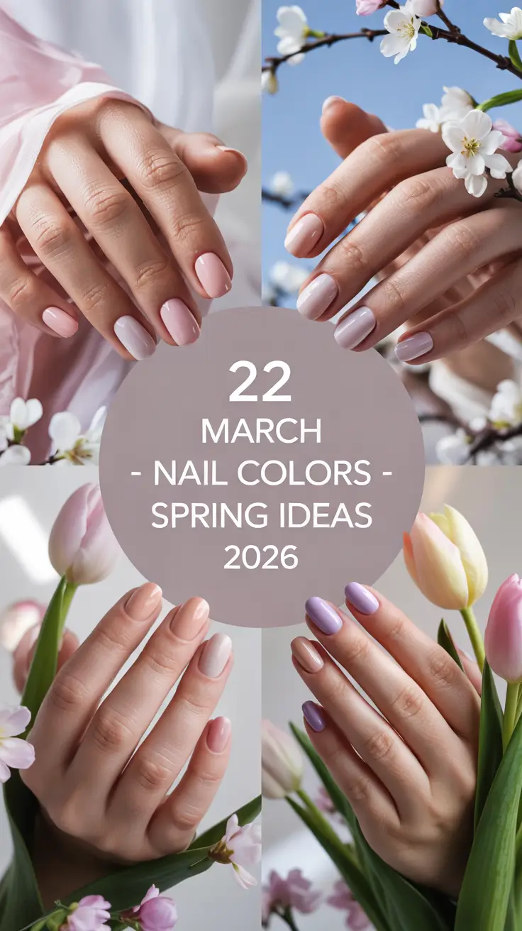 March Nail Colors – Spring Ideas 2026: Fresh Trends, Soft Pastels & Bright Inspo