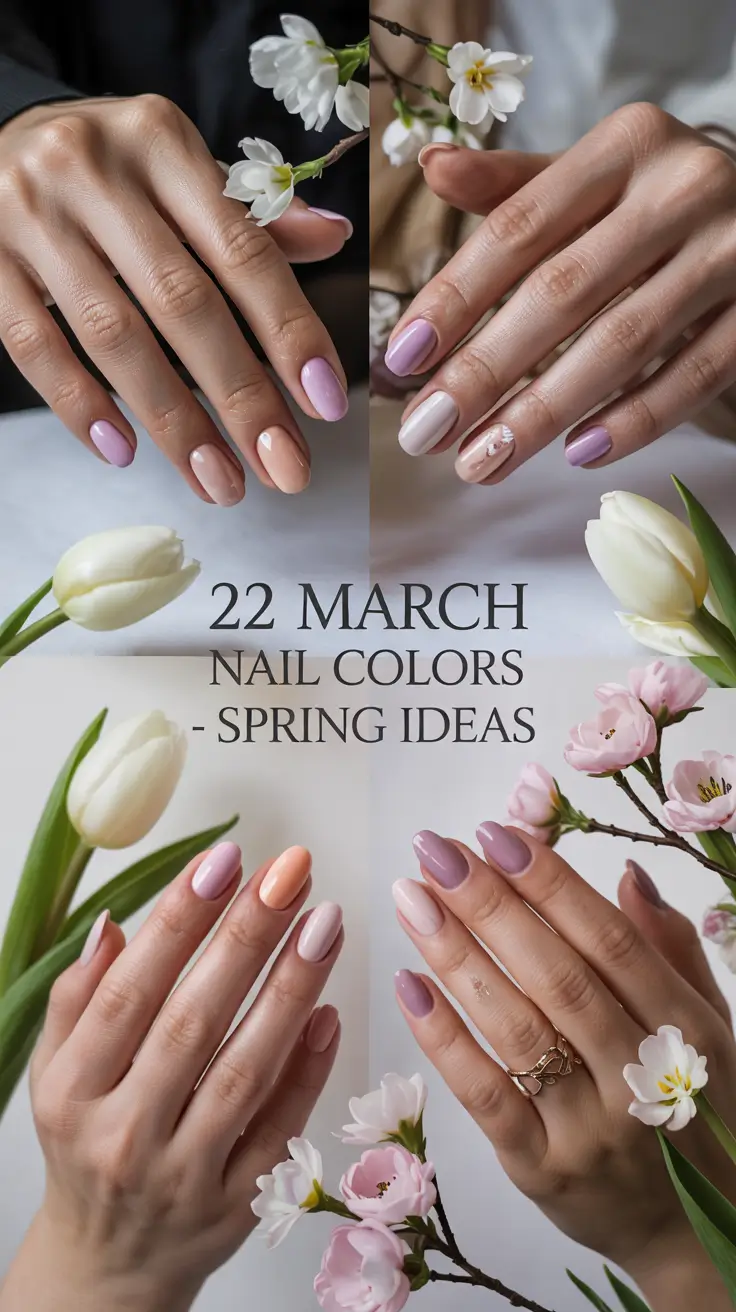 March Nail Colors – Spring Ideas 2026: Fresh Trends, Soft Pastels & Bright Inspo