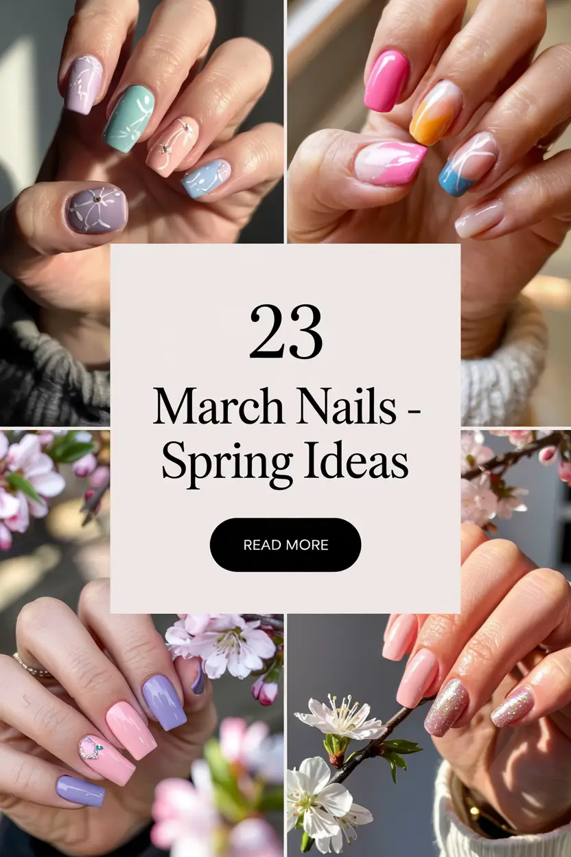 March Nails – Spring Ideas 2026: Fresh Almond & Pastel Trends for the New Season