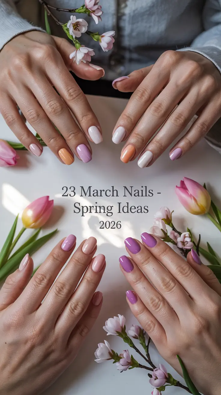 March Nails – Spring Ideas 2026: Fresh Almond & Pastel Trends for the New Season