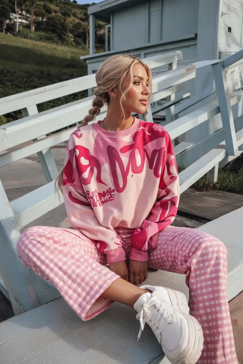 March Outfits - spring Ideas 2026 Playful Pink Energy for Bright March Days