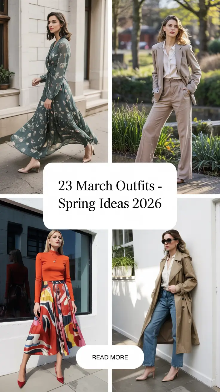 March Outfits – Spring Ideas 2026: Fresh Looks & Inspiring Outfit Ideas for March