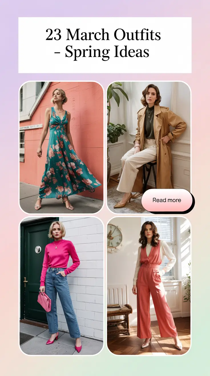 March Outfits – Spring Ideas 2026: Fresh Looks & Inspiring Outfit Ideas for March