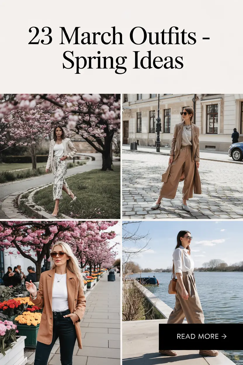 March Outfits – Spring Ideas 2026: Fresh Looks & Inspiring Outfit Ideas for March