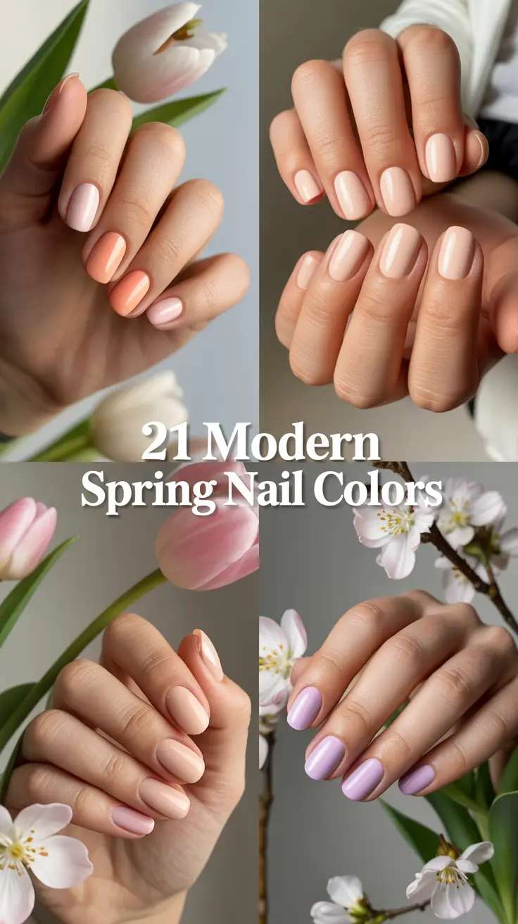 Modern Spring Nail Colors 2026: Fresh Ideas & Trendy Pastel Palette