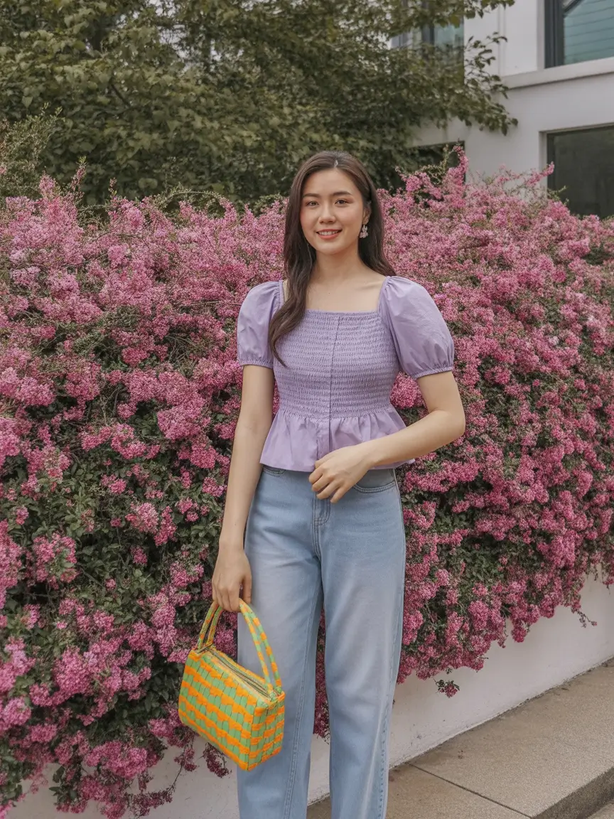 modern spring transition outfits 2026 style Romantic Pastels for a Gentle Spring Mood