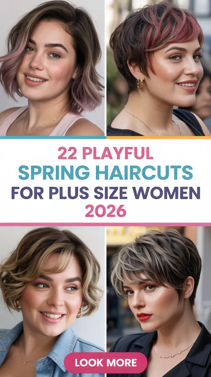 Playful Spring Haircuts for Plus Size Women 2026: Fresh, Flattering Trends for the New Season