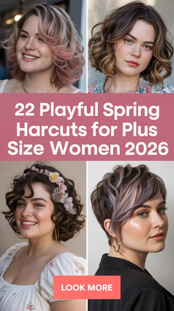 Playful Spring Haircuts for Plus Size Women 2026: Fresh, Flattering Trends for the New Season