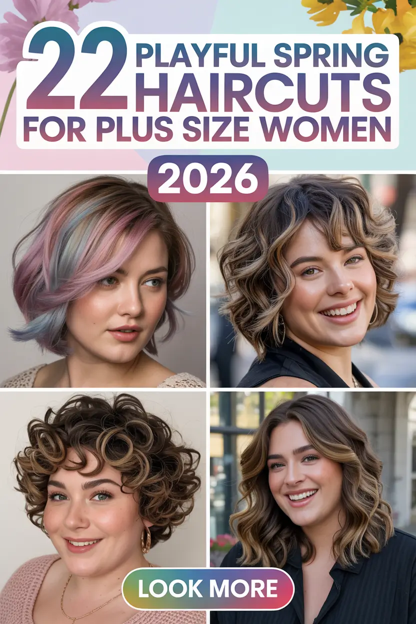 Playful Spring Haircuts for Plus Size Women 2026: Fresh, Flattering Trends for the New Season