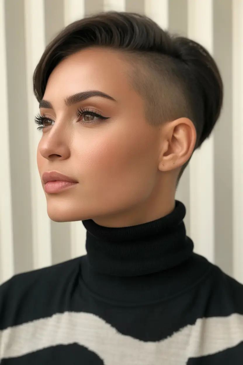 pretty spring pixie 2026 Undercut Pixie With Sharp Spring Contour