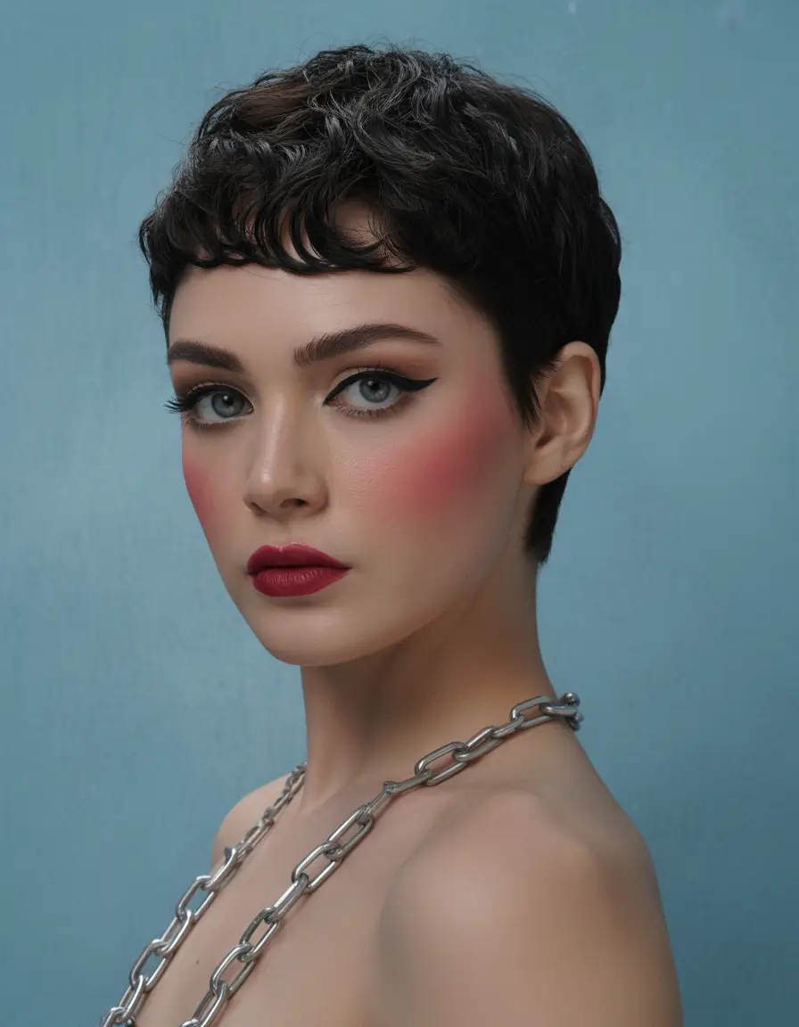 stylish spring mullet haircut for woman 2026 Ultra Short Modern Pixie Mullet