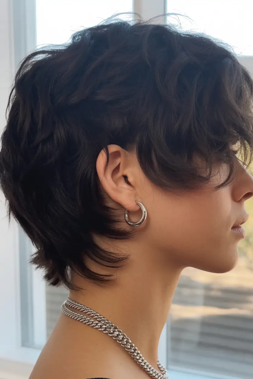 stylish spring mullet haircut for woman 2026 Layered Korean Inspired Soft Mullet