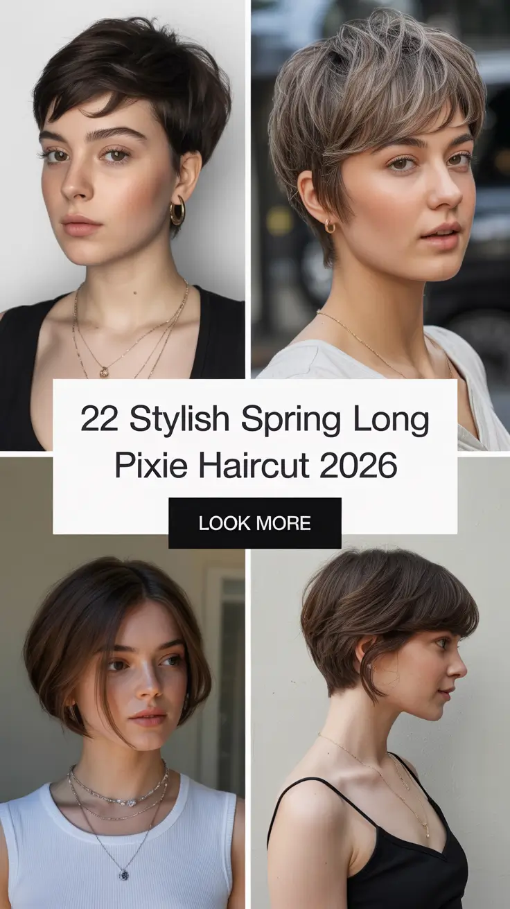 Stylish Spring Long Pixie Haircut 2026: The Cut That Changes Everything