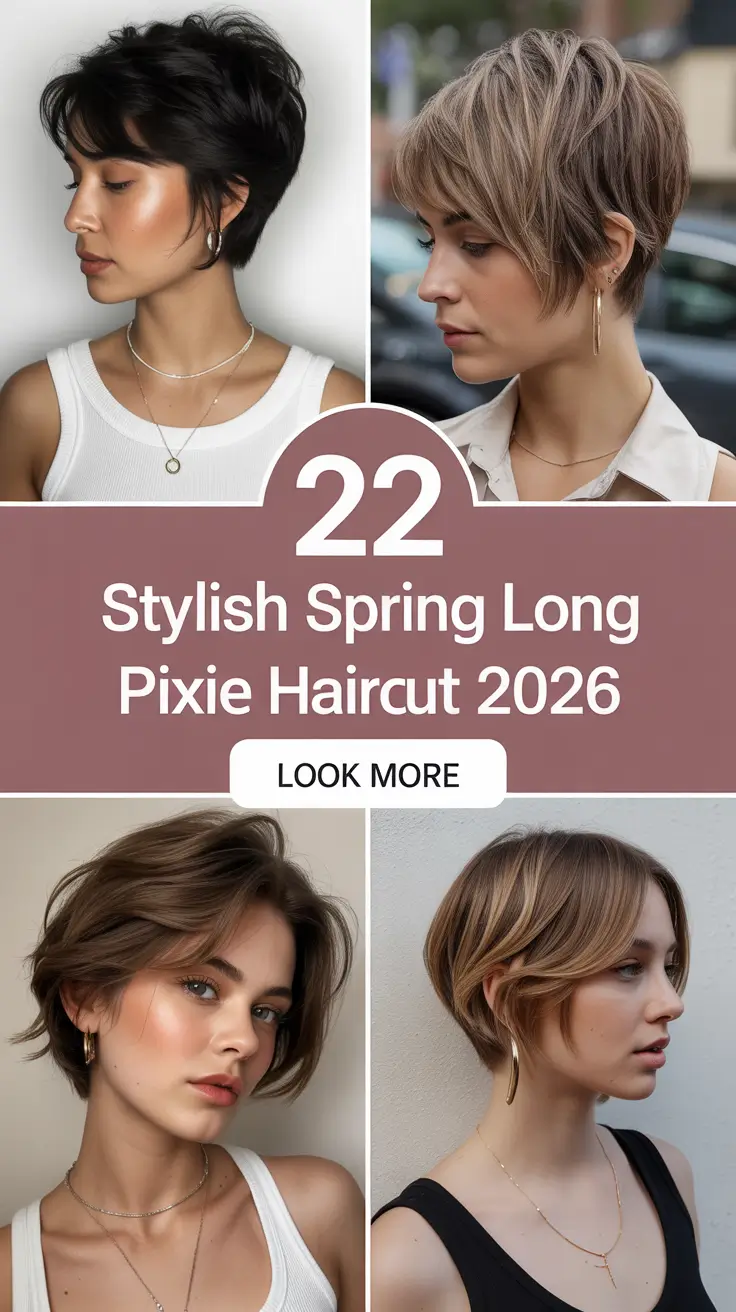 Stylish Spring Long Pixie Haircut 2026: The Cut That Changes Everything