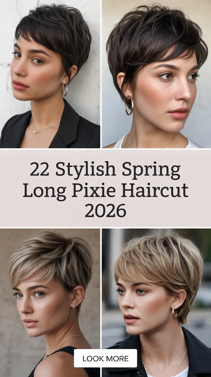 Stylish Spring Long Pixie Haircut 2026: The Cut That Changes Everything