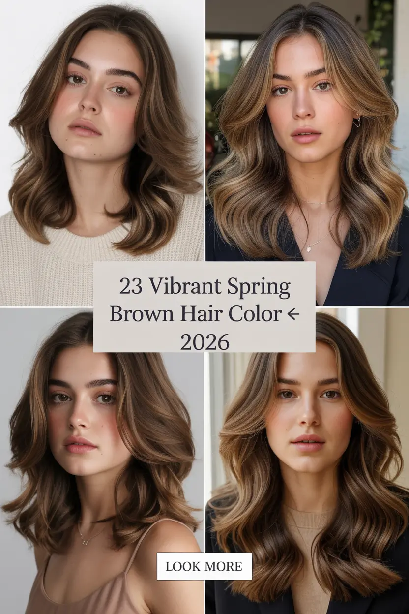 Vibrant Spring Brown Hair Color 2026: Fresh, Bright Ideas for Modern Brunettes