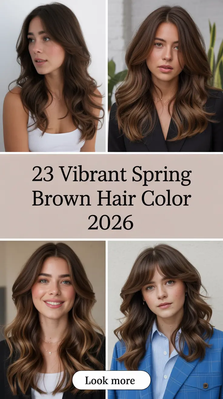 Vibrant Spring Brown Hair Color 2026: Fresh, Bright Ideas for Modern Brunettes